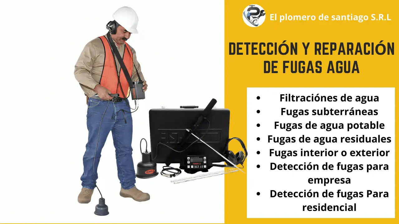 Servicio de plomería en Santiago RD 9 Detección de fugas de agua