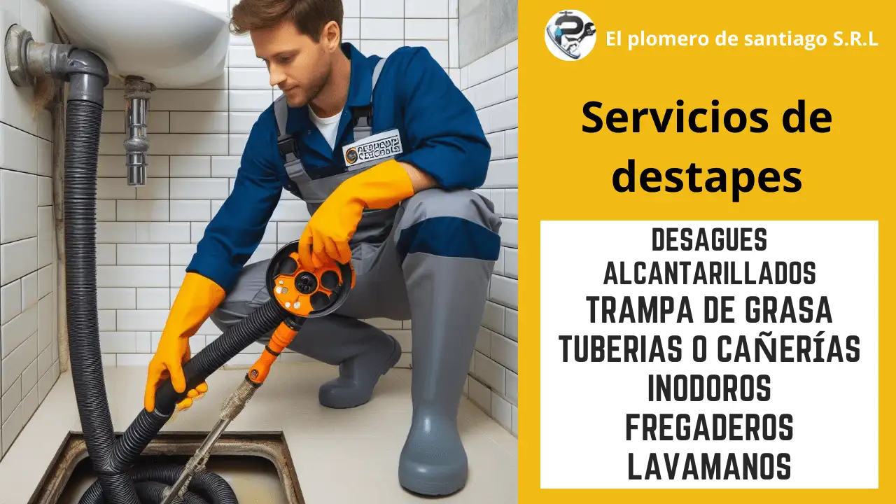 Servicio de plomería en Santiago RD 13 Servicios de Destapes