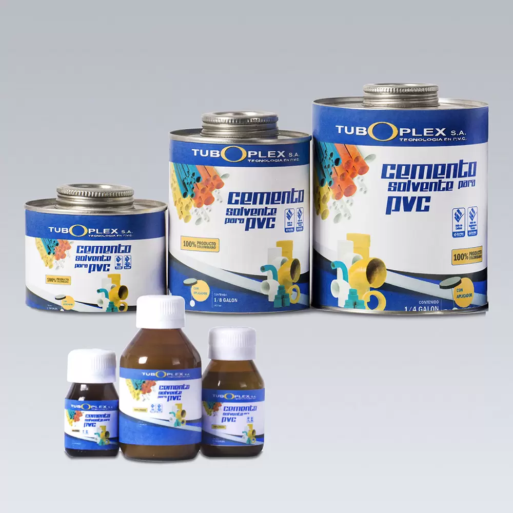 Cemento Solvente para PVC
