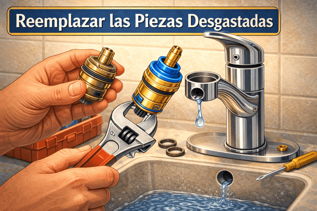 Reemplazar las Piezas Desgastadas
