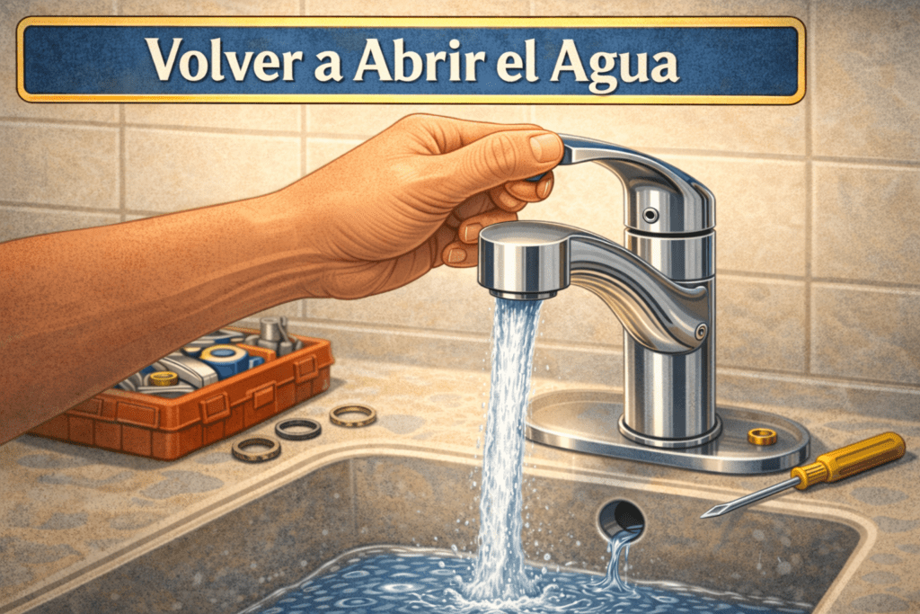 Volver a Montar el Grifo